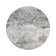 Round Modern Floor Rug - Carlton Blue 7777