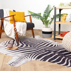 Zebra Rug - Bovine Black/White