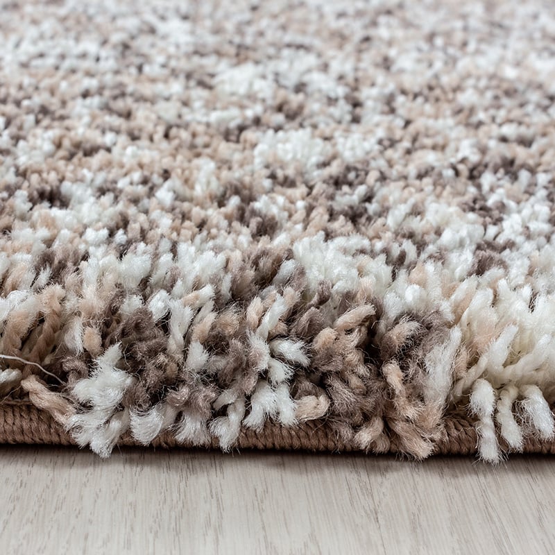 High-Pile Area Rug - Enjoy Beige