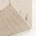 Jute Outdoor Rug - Nomad Leaves Cream