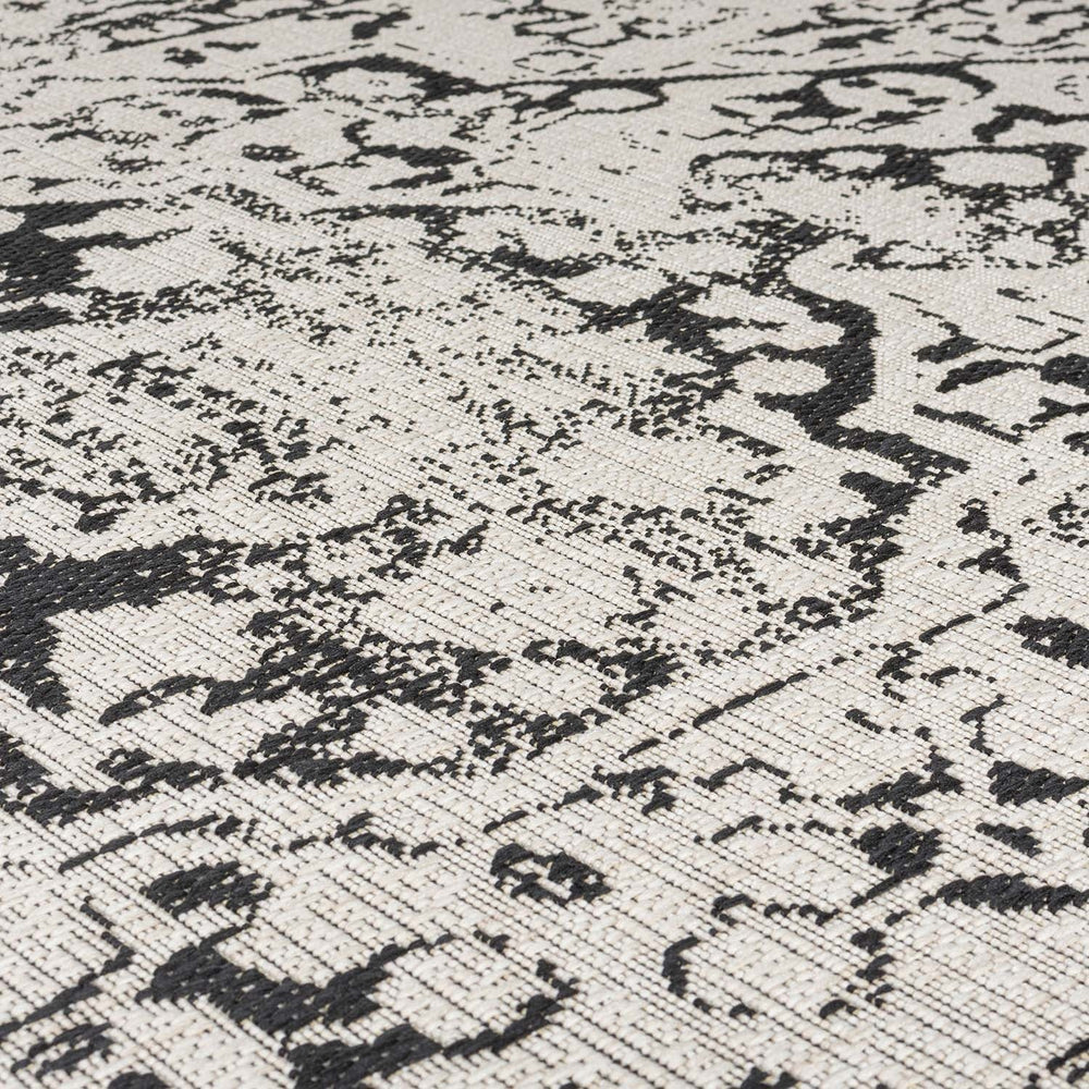 Outdoor rug - Varano Fuera Black/White
