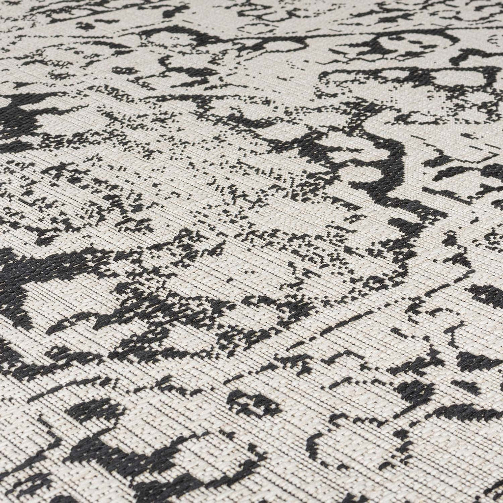 Outdoor rug - Varano Fuera Black/White