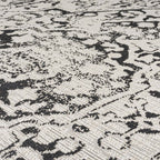 Outdoor rug - Varano Fuera Black/White