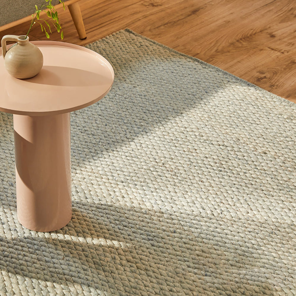 Wool floor rug made to measure - Genua Mint 428