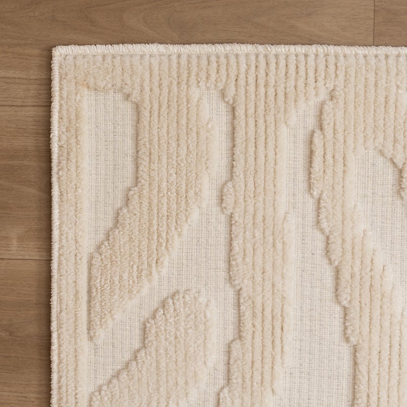 Washable Rug - Dunya Zebra White