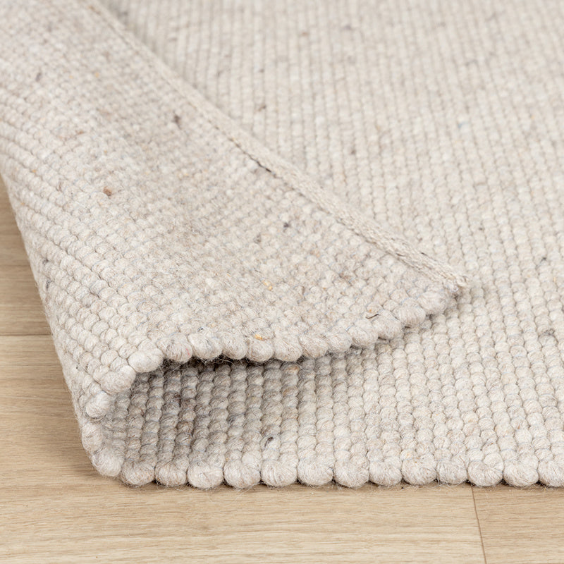 Wool Rug - Wise White/Natural