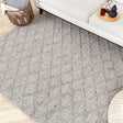 Wool Braided Rug - Knit Grey