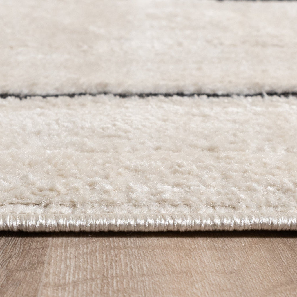 Japandi Rug - Yori Blocks Cream/Black