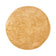 Round High Pile Rug - Lofty Ochre Yellow