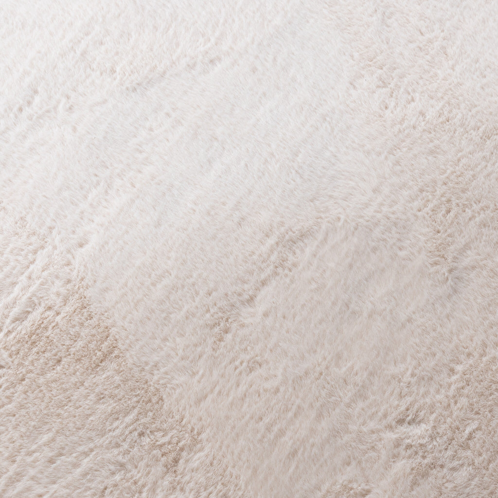 Soft Low-Pile Rug - Cozy Cream