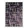 Modern Floor Rug - Streaky Scratch Pink/White