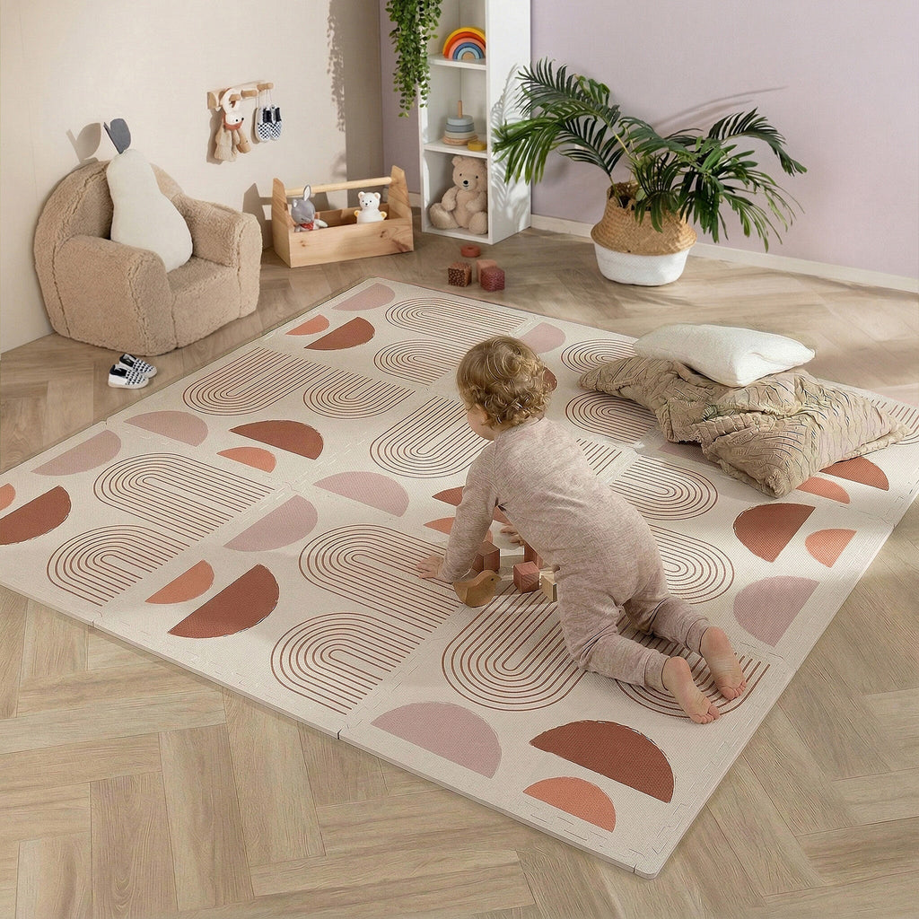 Foam Puzzle Mat - Alfie XL Arches Cream/Multicoloured