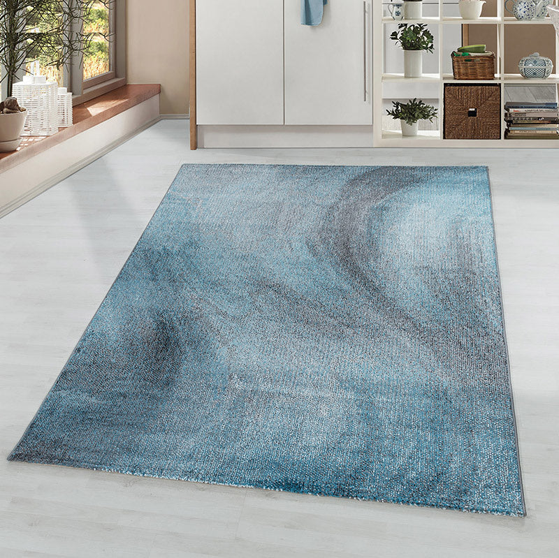 Modern Floor Rug - Optimism Breeze Blue