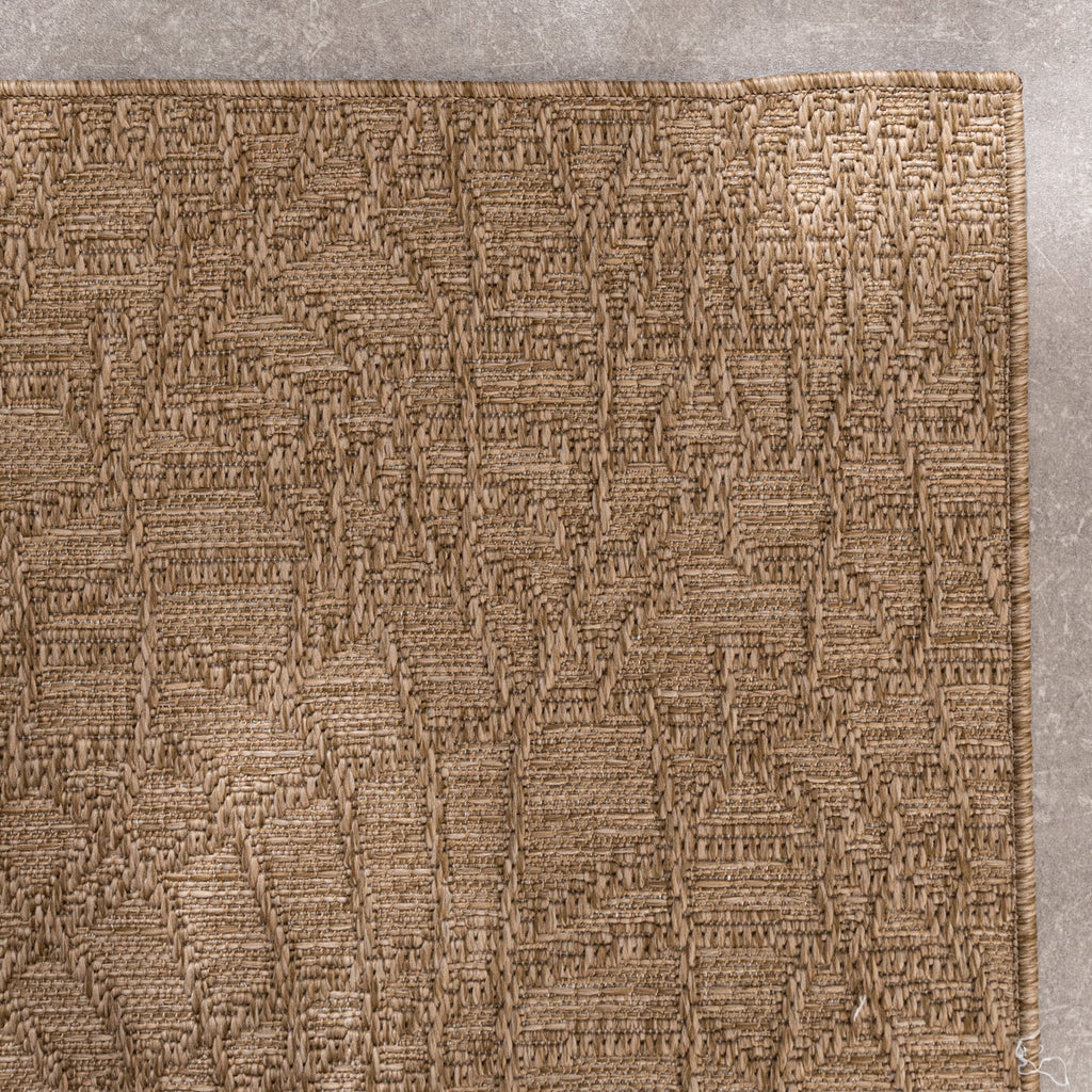 Indoor Outdoor Rug - Dunes Mandala Brown