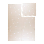 Foam Puzzle Mat – Alfie Stars Grey/Beige