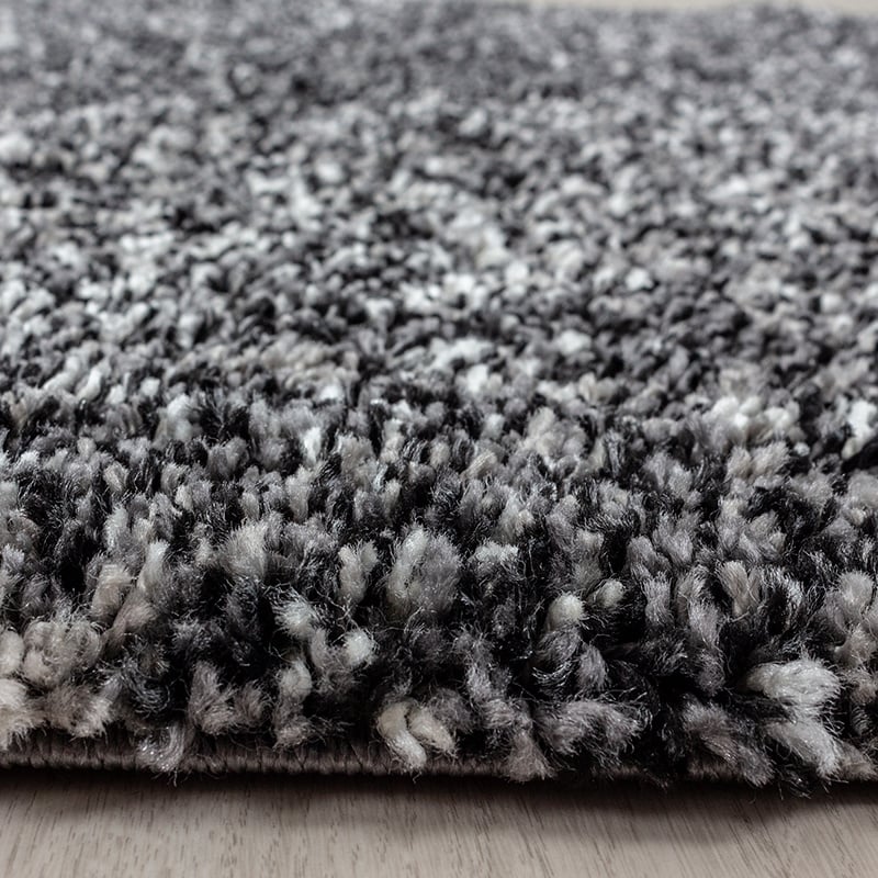High-pile floor rug - Enjoy Anthracite