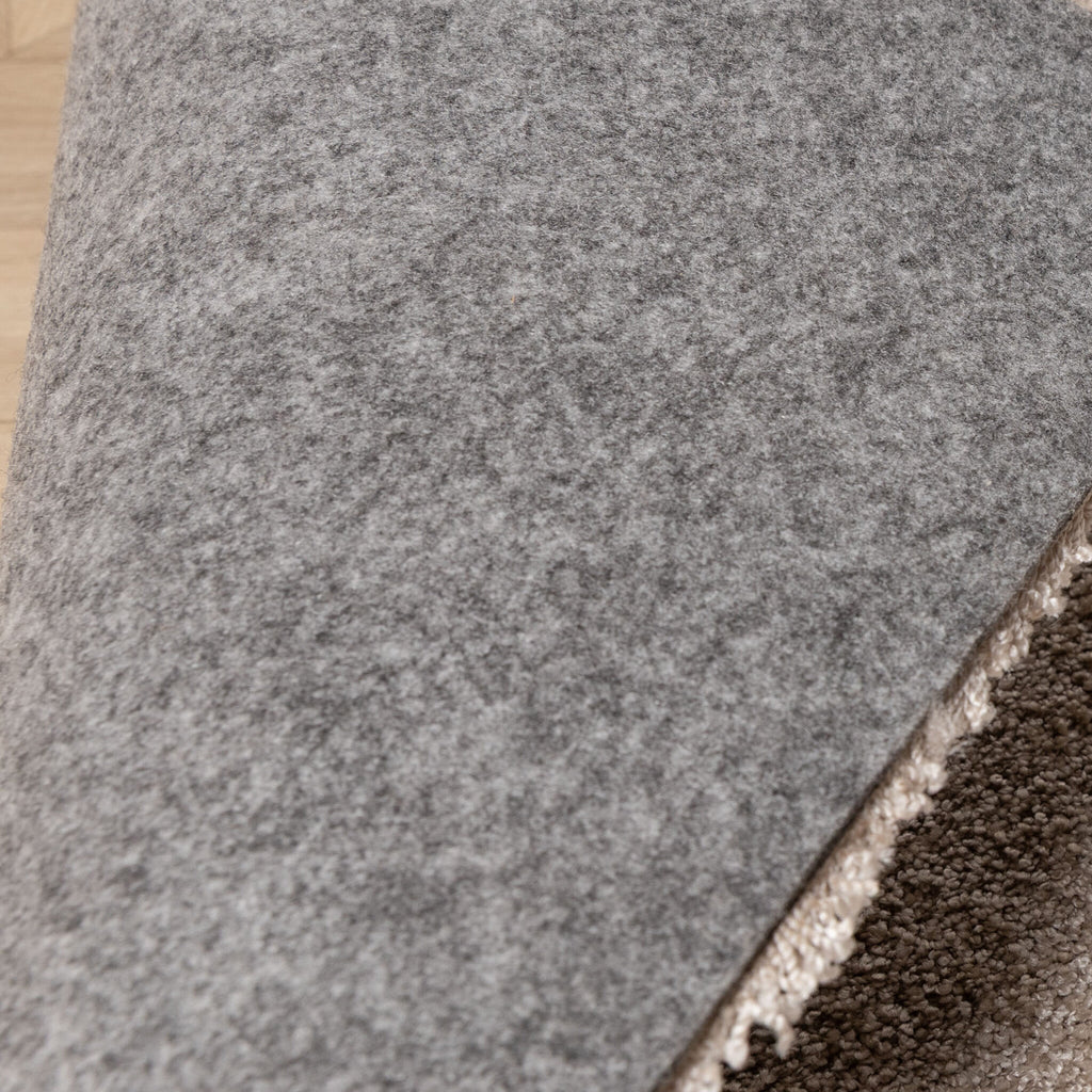 Round Washable Rug – Clean Beige