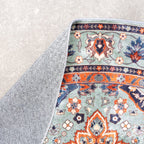 Round Vintage Rug - Imagine Oriental Green