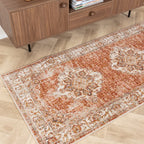 Vintage Runner Rug - Spring Medallion Terra/Cream