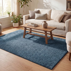 High Pile Rug - Lofty Blue