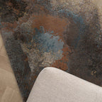 Industrial Rug - Raphael Blue/Terra