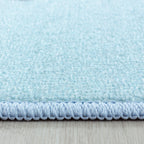 Children's floor rug - Pleun Star Blue
