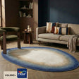 Organic Rug – Mellow Blue/Yellow