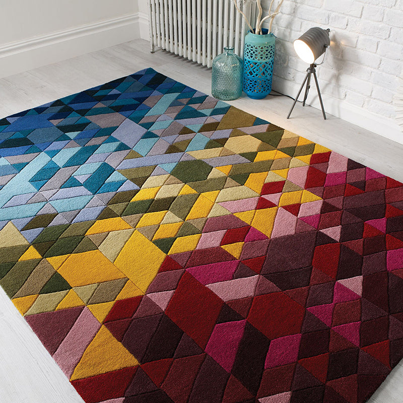 Modern floor rug - Illo Kingston Multicolor