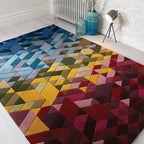 Modern floor rug - Illo Kingston Multicolor