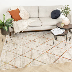 High Pile Rug - Blend Lines Terra