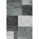 Modern floor rug - Plus Black 8001