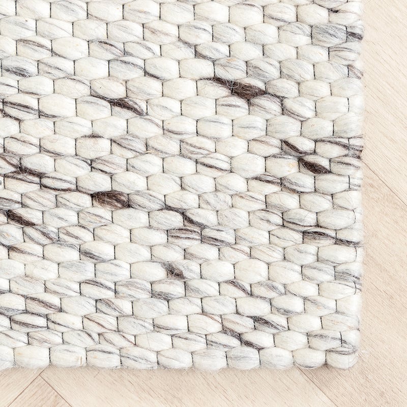 Wool Rug - Melange Cream/Blended