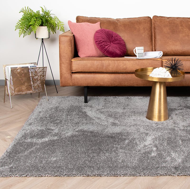 High Pile Rug - Glazy Light Grey