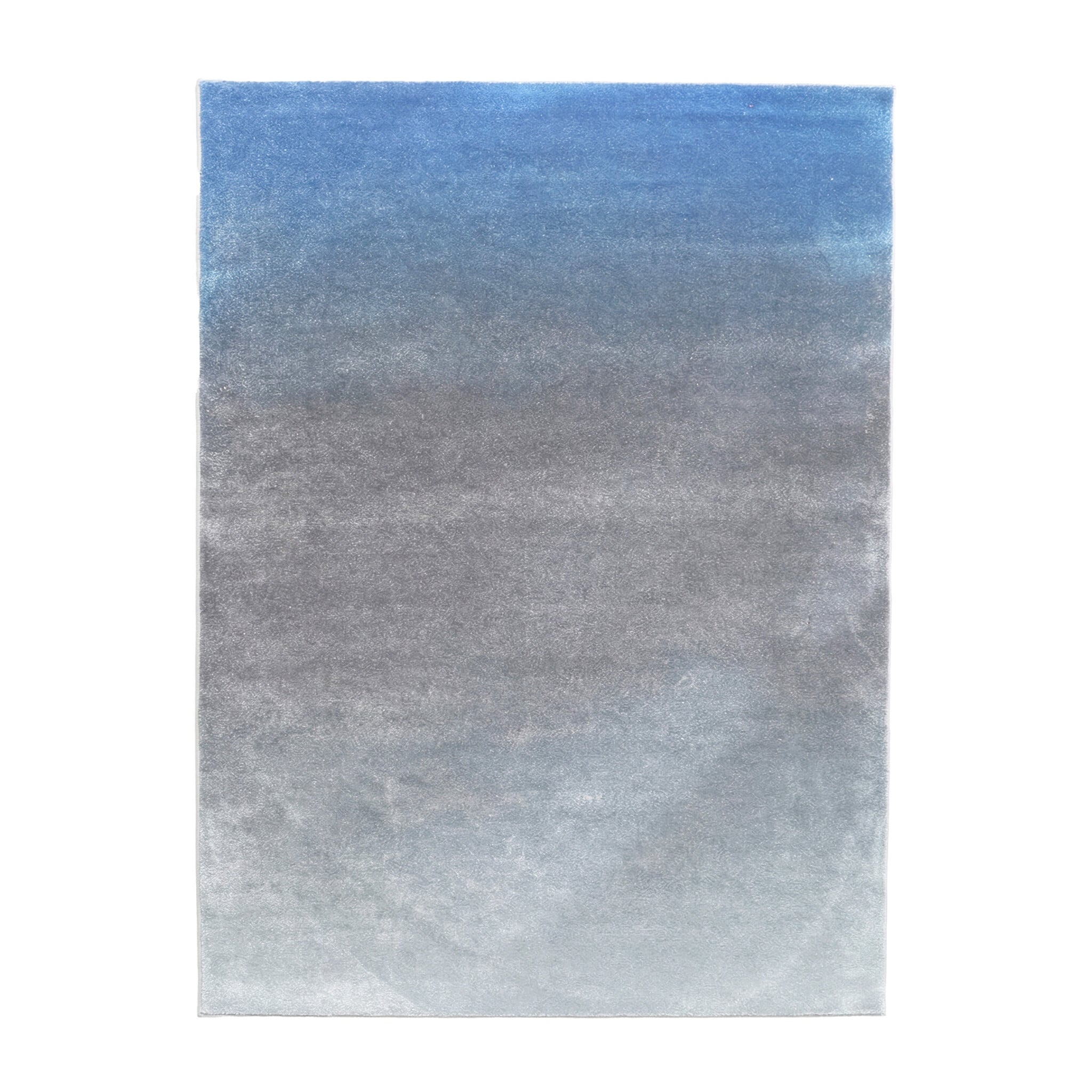 Abstract Rug – Mellow Blue