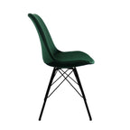 Chair Velvet - Dark Green