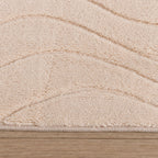 Scandinavian Rug - Charm Waves Beige
