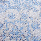 Vintage floor rug - Fading World Medallion Blue 9065