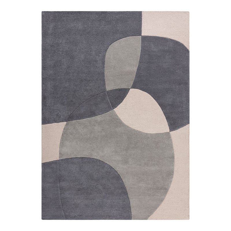 Modern Floor Rug - Rado Glow Grey