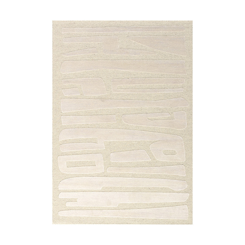 Viscose floor rug - Graphix 3165 Abstract Ivory