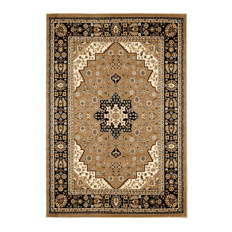 Persian Carpet - Rezah Medallion Brown