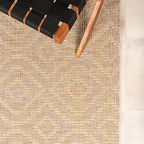 Outdoor Rug - Summer Retro Yellow