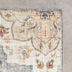 Vintage Outdoor Rug - Santo Mandala Blue/Grey