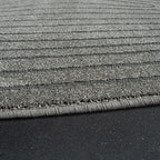 Organic floor rug - Vince 7131 Dark Grey