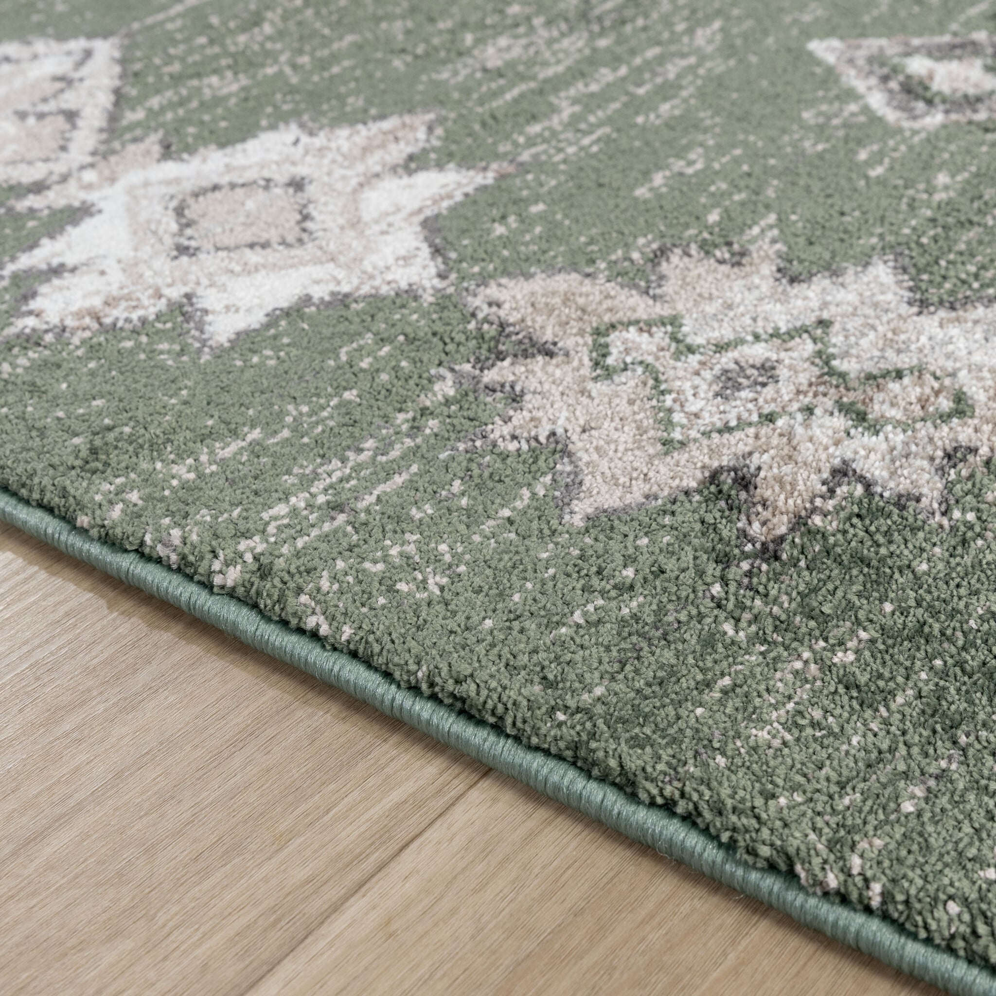 Berber rug - Blend Aztec Green