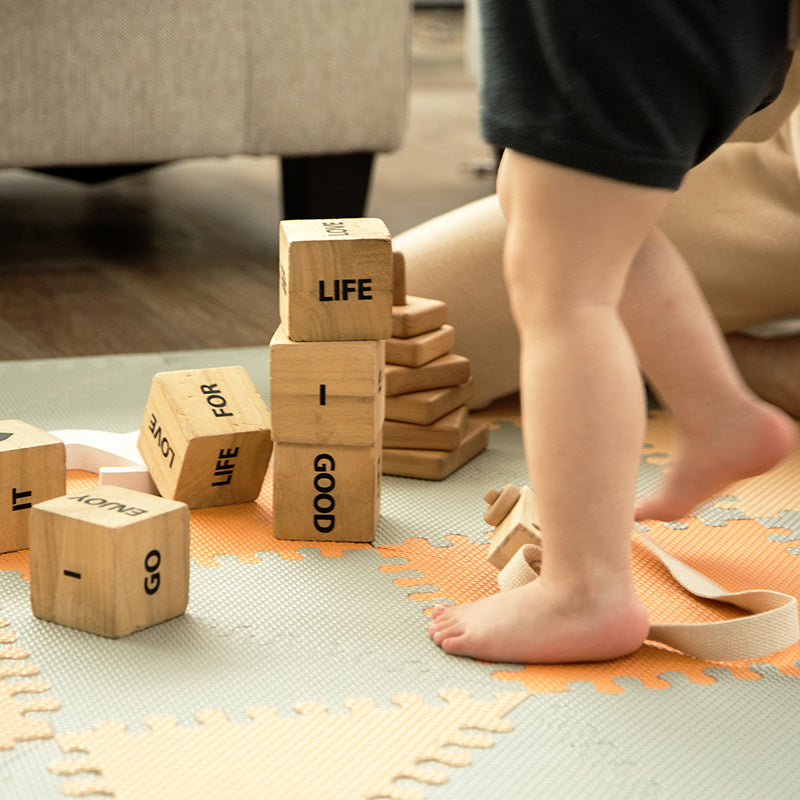 Foam Puzzle Mat - Joy Hygge Grey/Terra