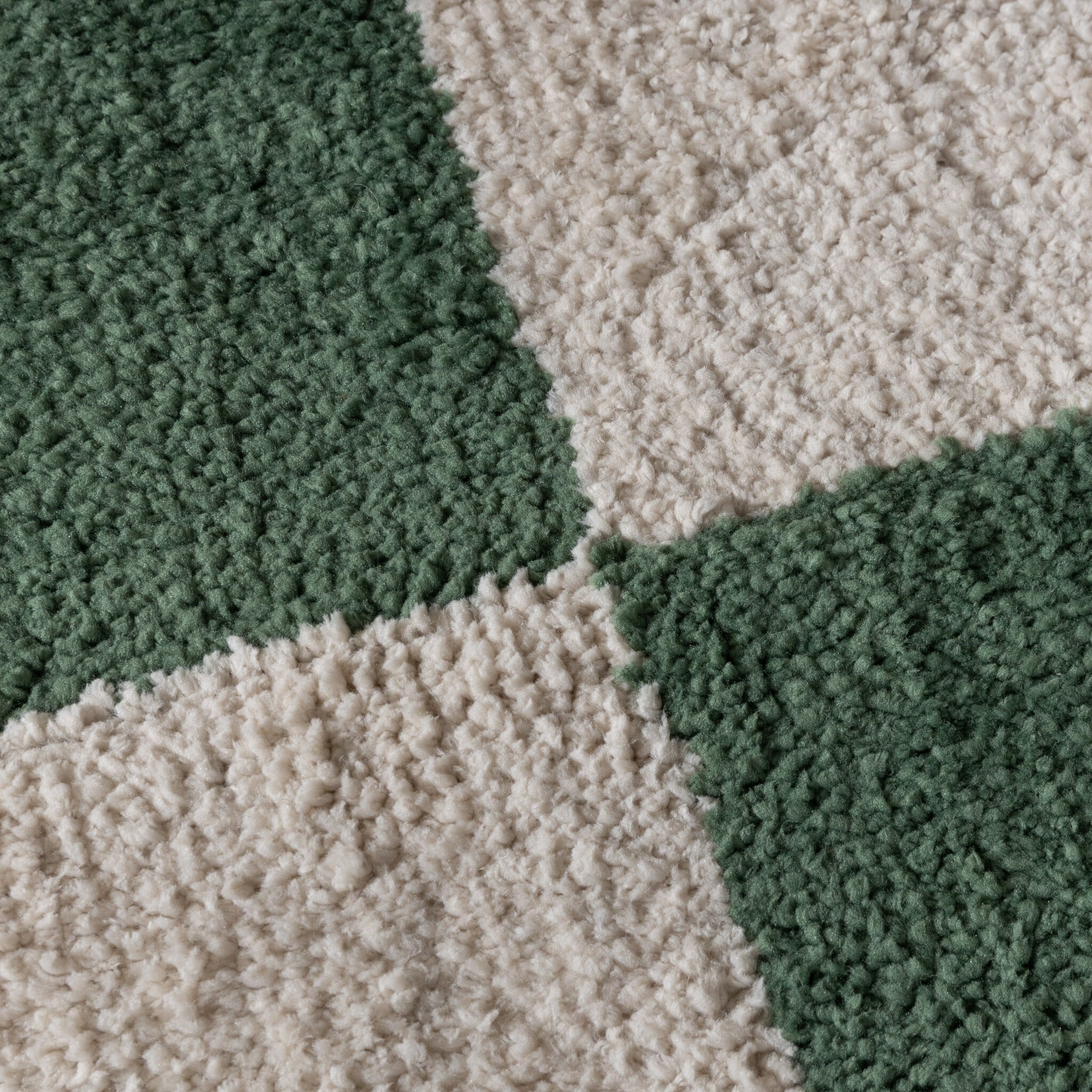 Checkerboard Rug - Blox Green