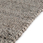 Wool floor rug made to measure - Bressano Grey 834
