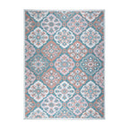 Bohemian Outdoor Rug - Vedra Tile Blue