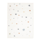 Washable Kids Rug - Ravi Stars Multicolour