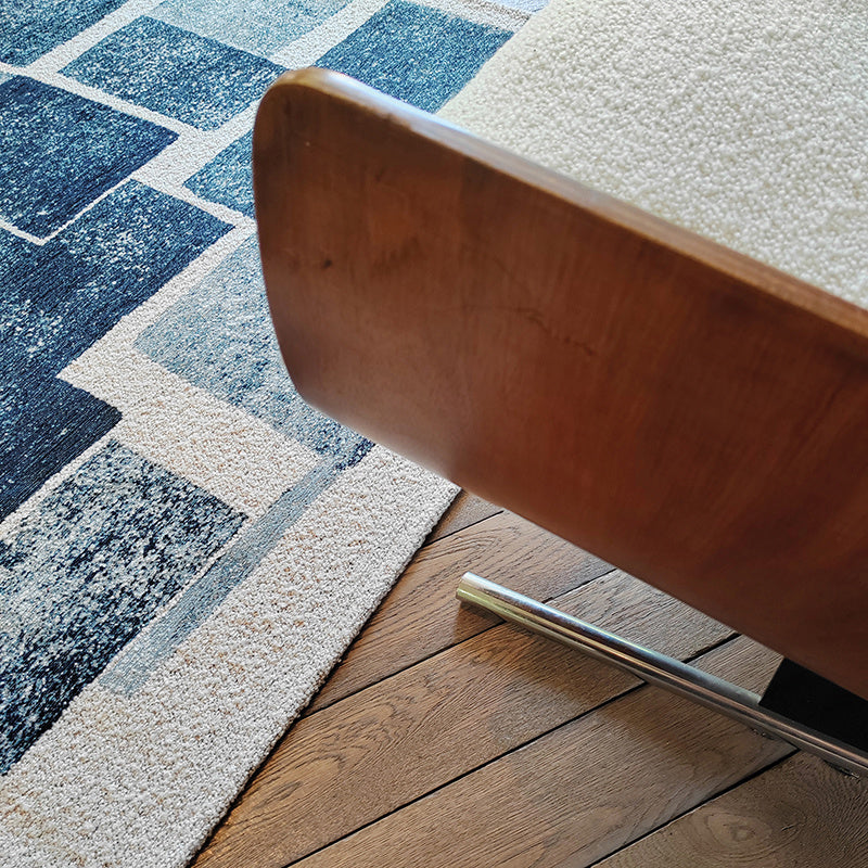 Modern floor rug - Lucia Ice Blue 9355
